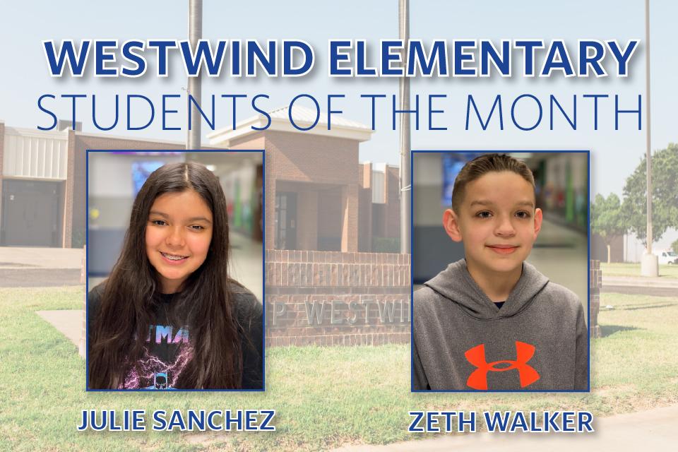 Westwind Students of the Month